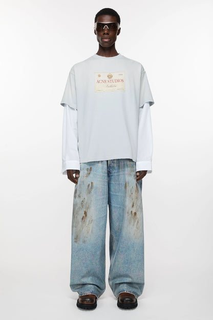ACNE STUDIOS 2023 DIRTY HALO MID BLUE