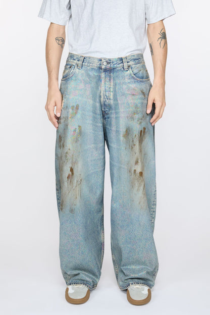 ACNE STUDIOS 2023 DIRTY HALO MID BLUE
