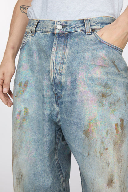 ACNE STUDIOS 2023 DIRTY HALO MID BLUE