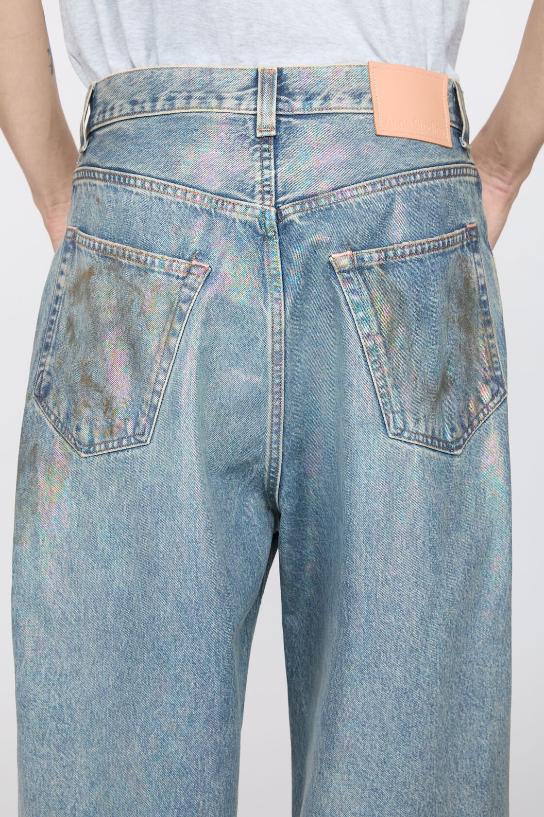 ACNE STUDIOS 2023 DIRTY HALO MID BLUE