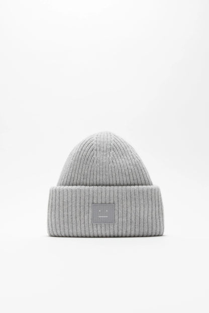 BEANIE LIGHT GREY MELANGE
