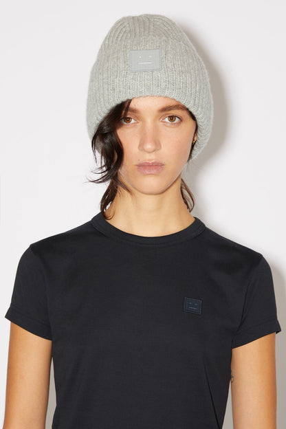 BEANIE LIGHT GREY MELANGE