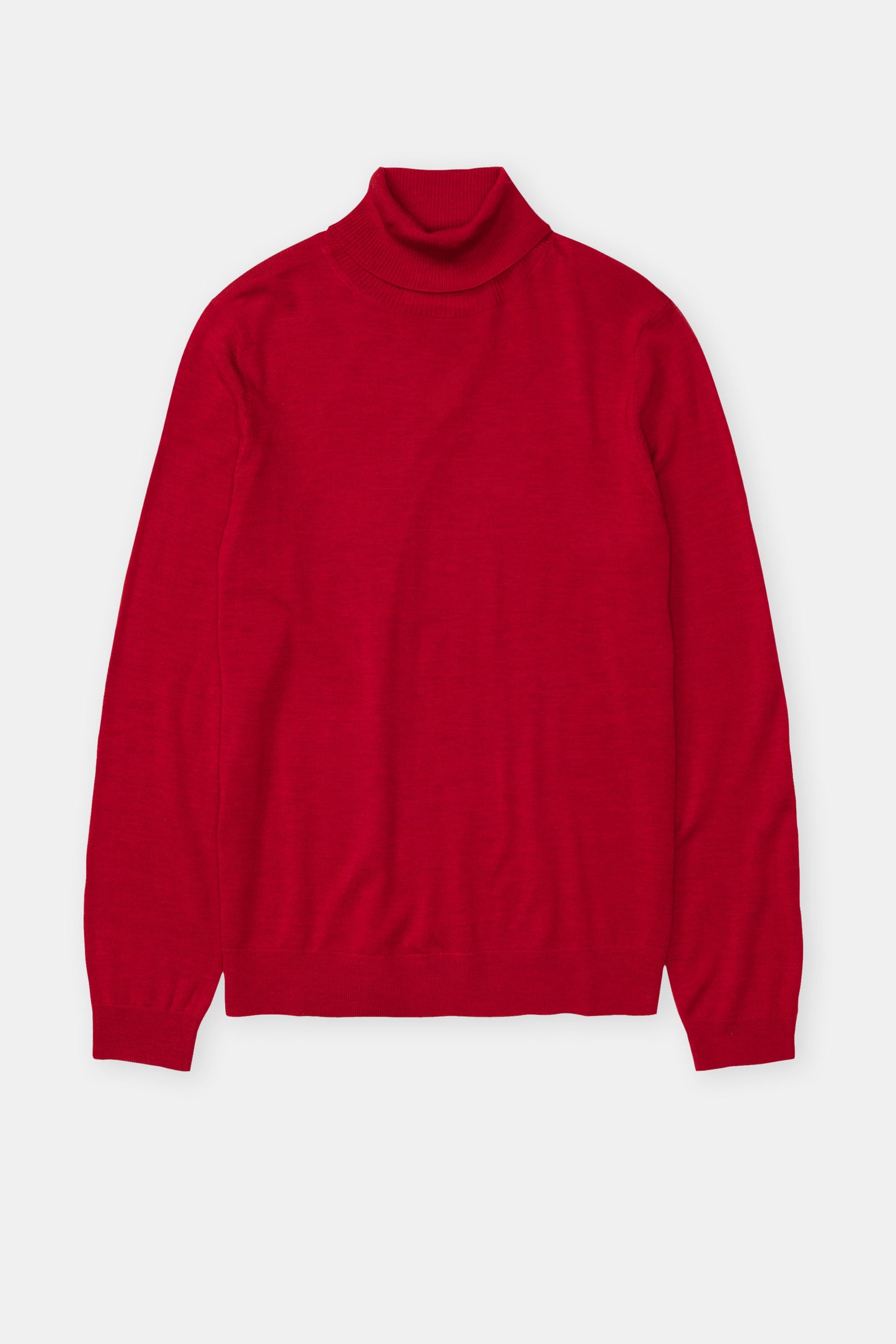 TURTLE-NECK JUMPER CHILLI PEPPER RED