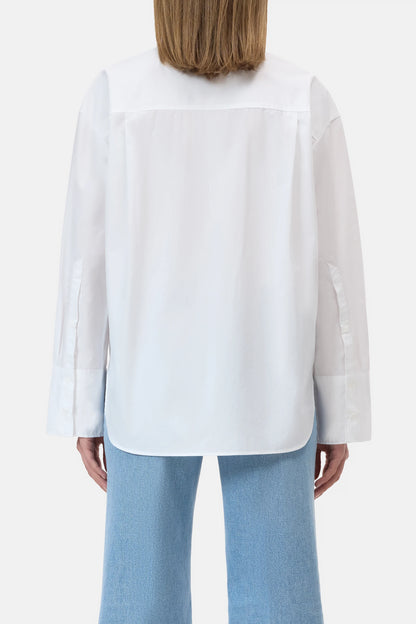 SCARF SHIRT WHITE