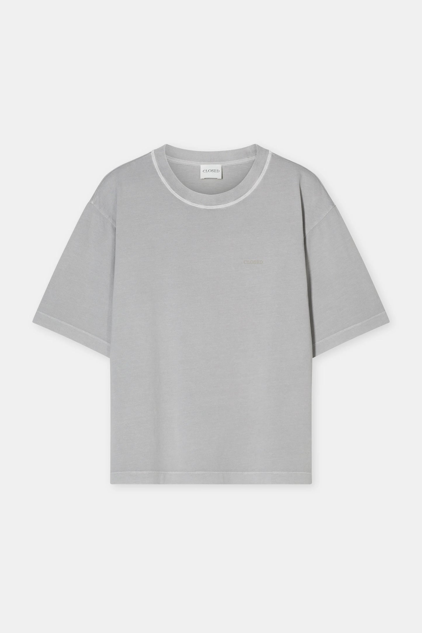 RELAXED T-SHIRT SCHLAMMGRAU