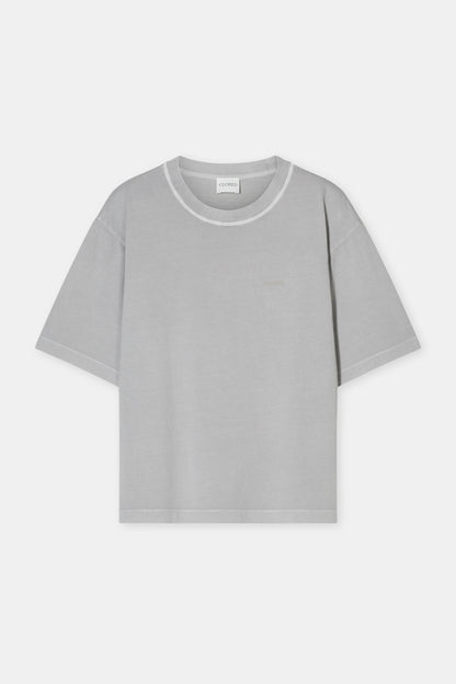 RELAXED T-SHIRT SCHLAMMGRAU