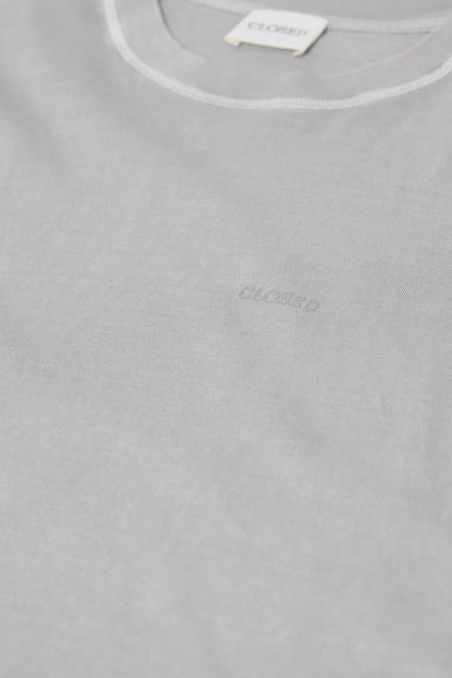 RELAXED T-SHIRT SCHLAMMGRAU