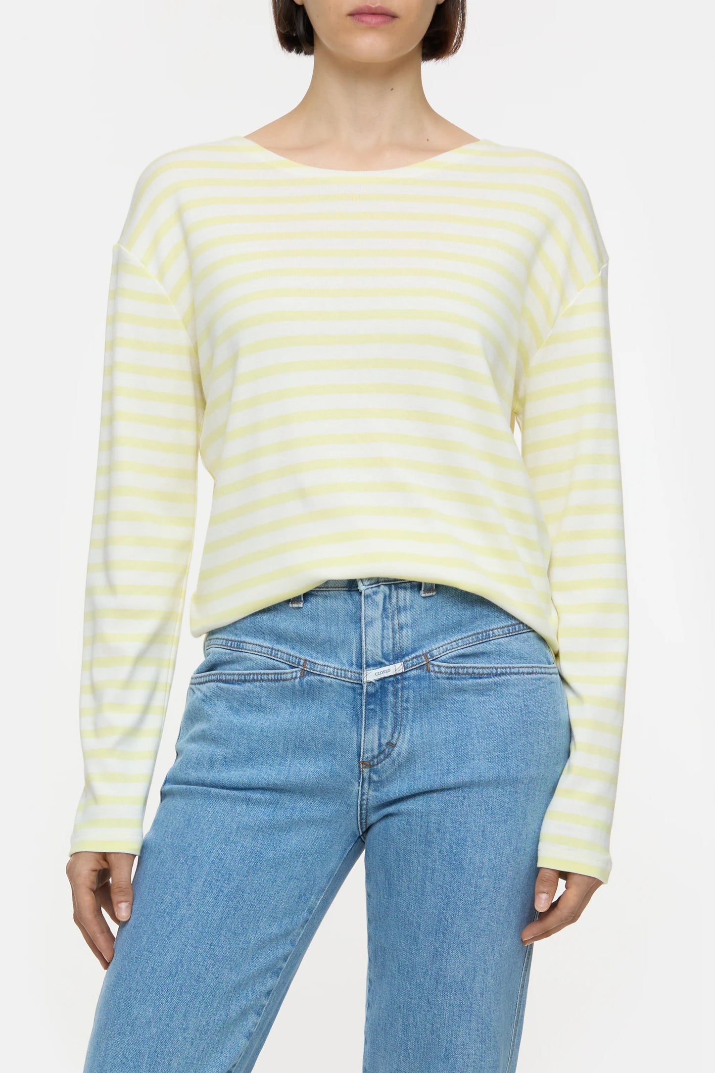 BASIC LONGSLEEVE T-SHIRT LEMON YELLOW
