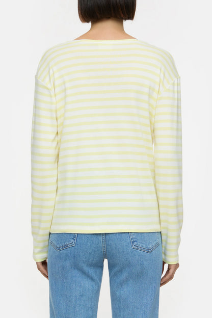 BASIC LONGSLEEVE T-SHIRT LEMON YELLOW