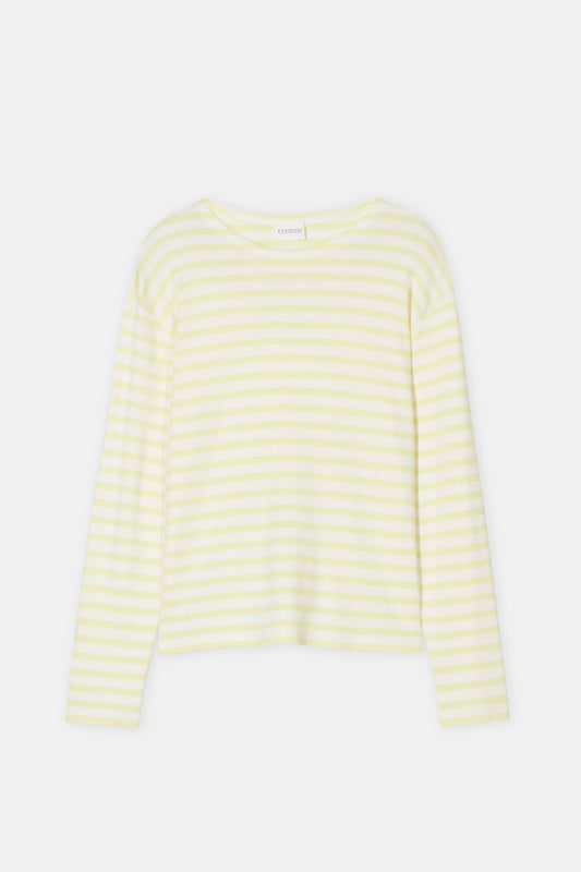 BASIC LONGSLEEVE T-SHIRT LEMON YELLOW