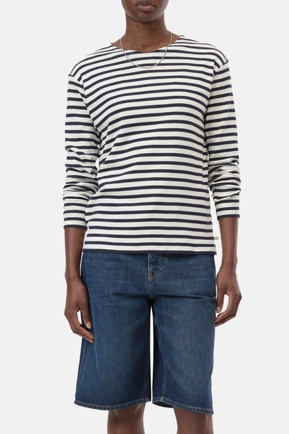 BASIC LONGSLEEVE T-SHIRT DARK NIGHT