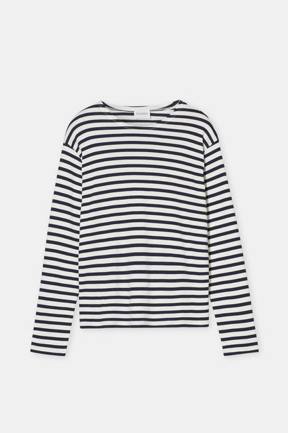 BASIC LONGSLEEVE T-SHIRT DARK NIGHT