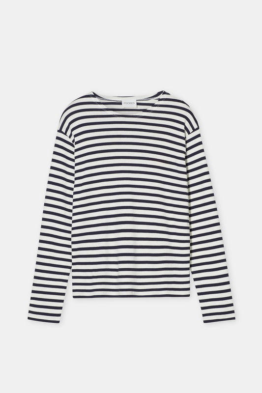 BASIC LONGSLEEVE T-SHIRT DARK NIGHT