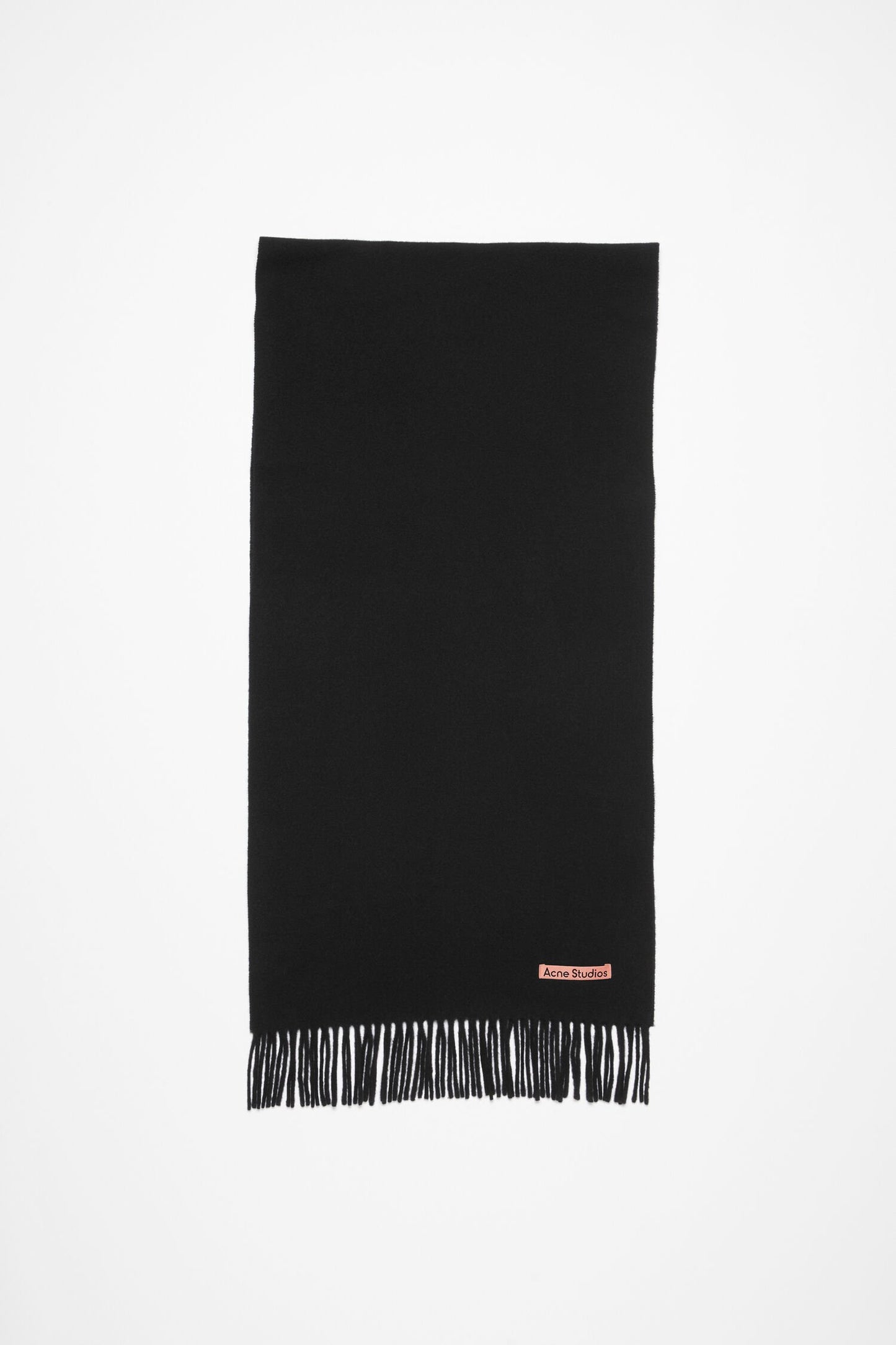 WOOL SCARF BLACK SMALL