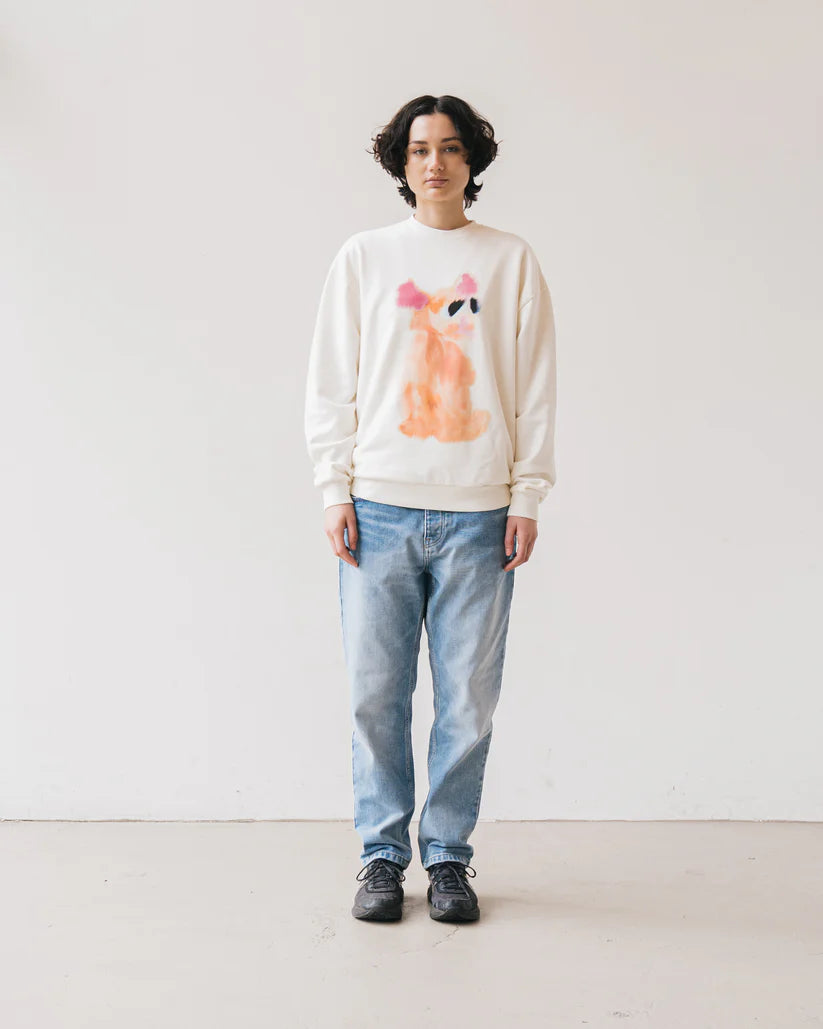 CAT 2 CREWNECKS  ECRU