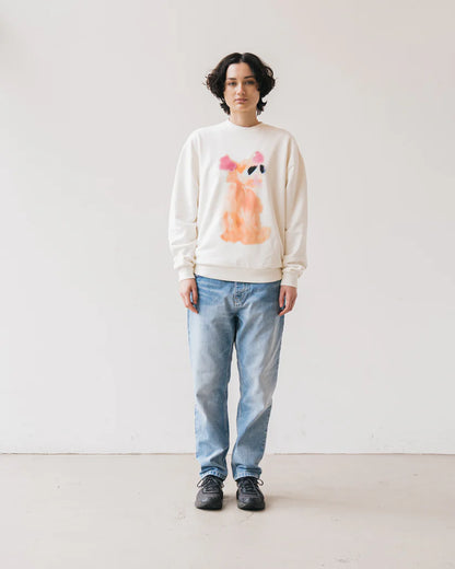 CAT 2 CREWNECKS  ECRU