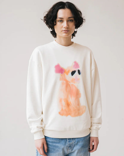 CAT 2 CREWNECKS  ECRU