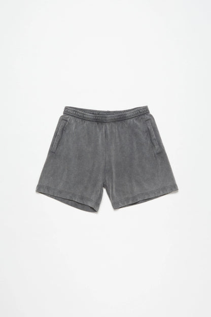 FLEECE SHORT FADED BLACK