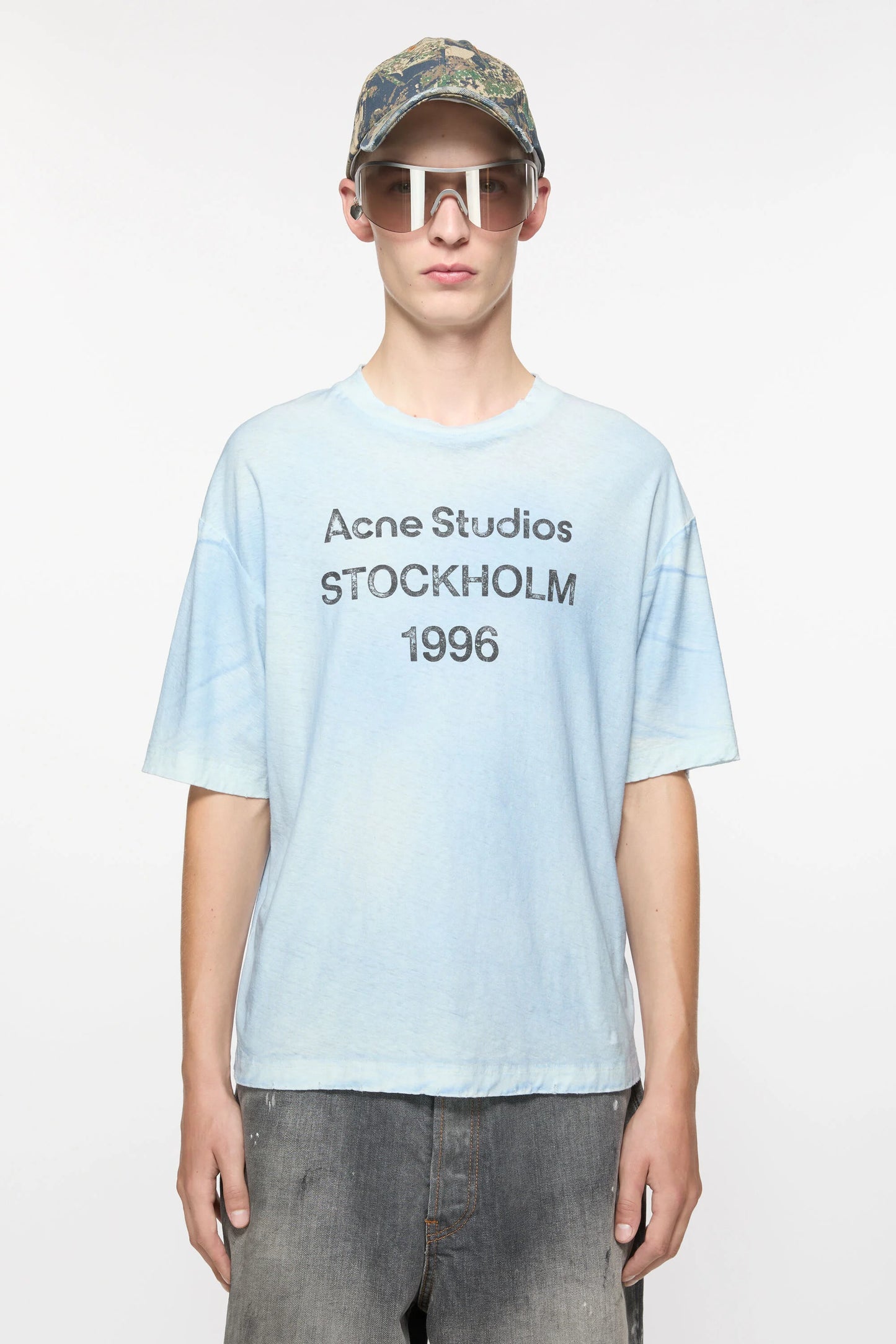 T-SHIRT DUSTY BLUE