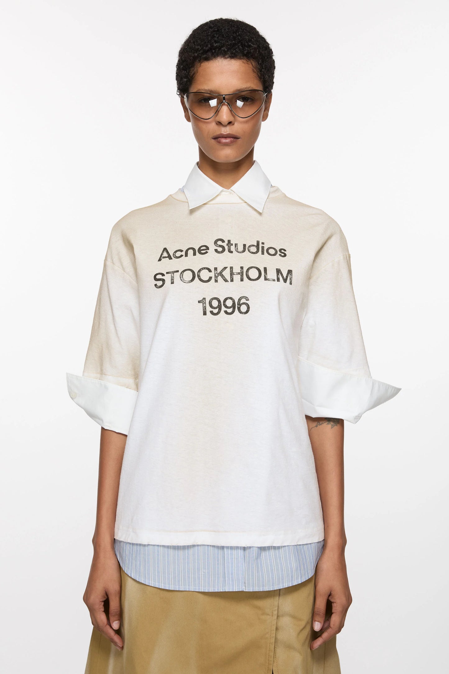 T-SHIRT DUSTY WHITE