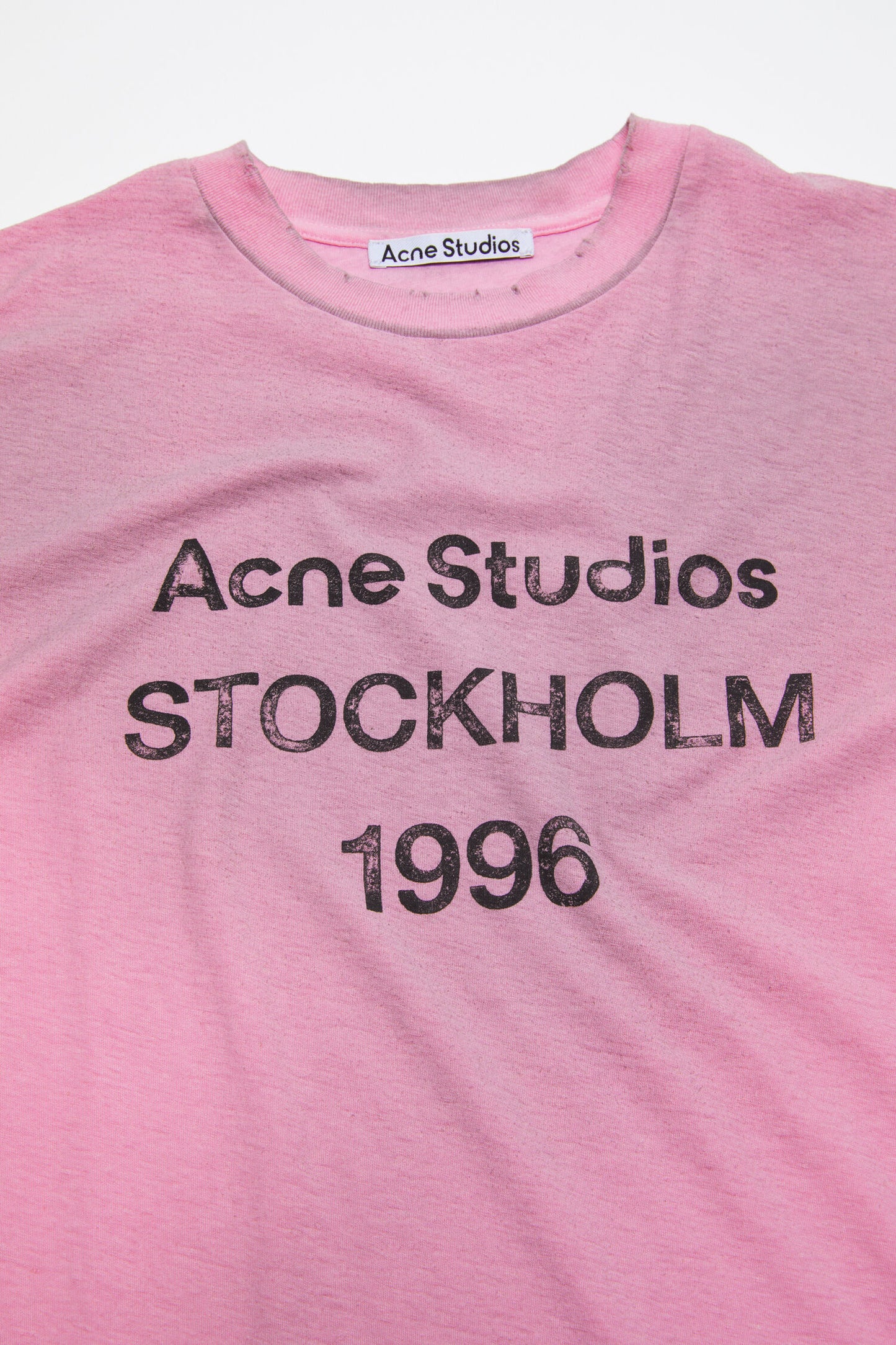 LONG SLEEVE T-SHIRT COTTON CANDY PINK