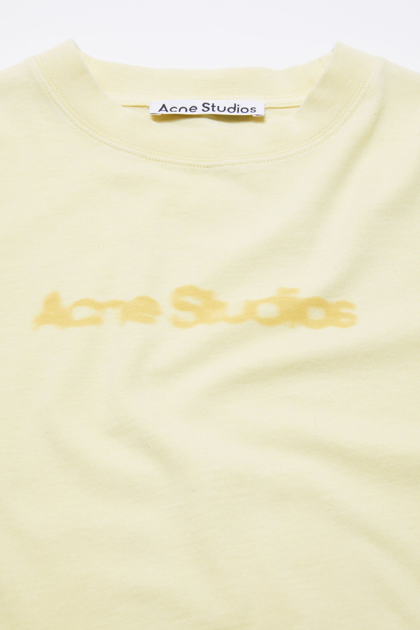 T-SHIRT PALE YELLOW