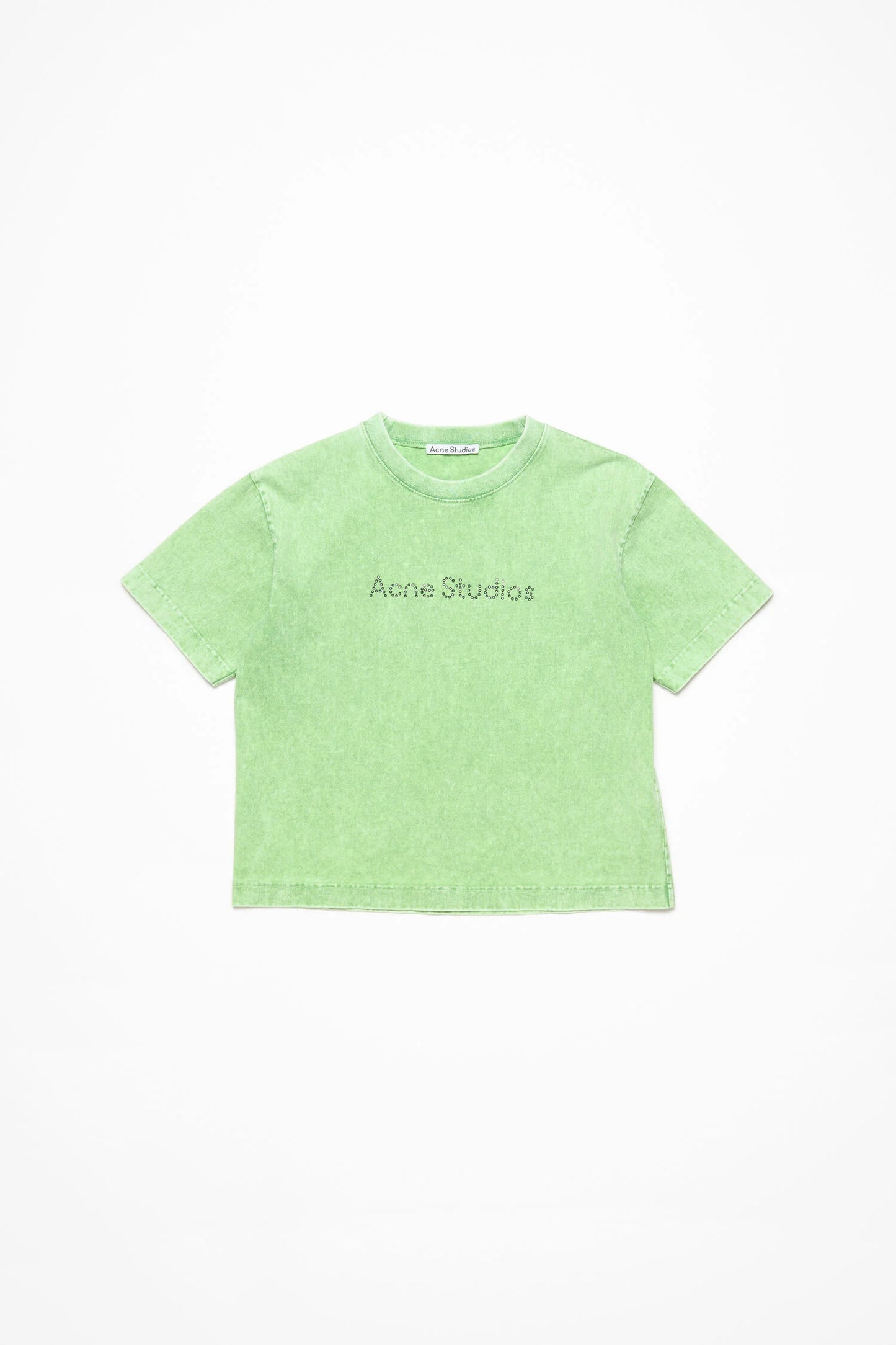 T-SHIRT BRIGHT GLITTER GREEN SS25