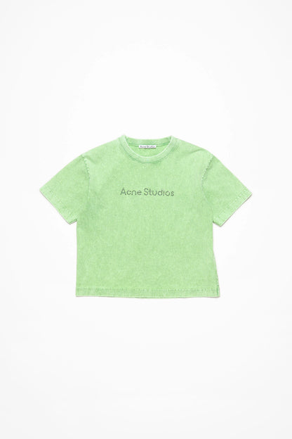 T-SHIRT BRIGHT GLITTER GREEN SS25