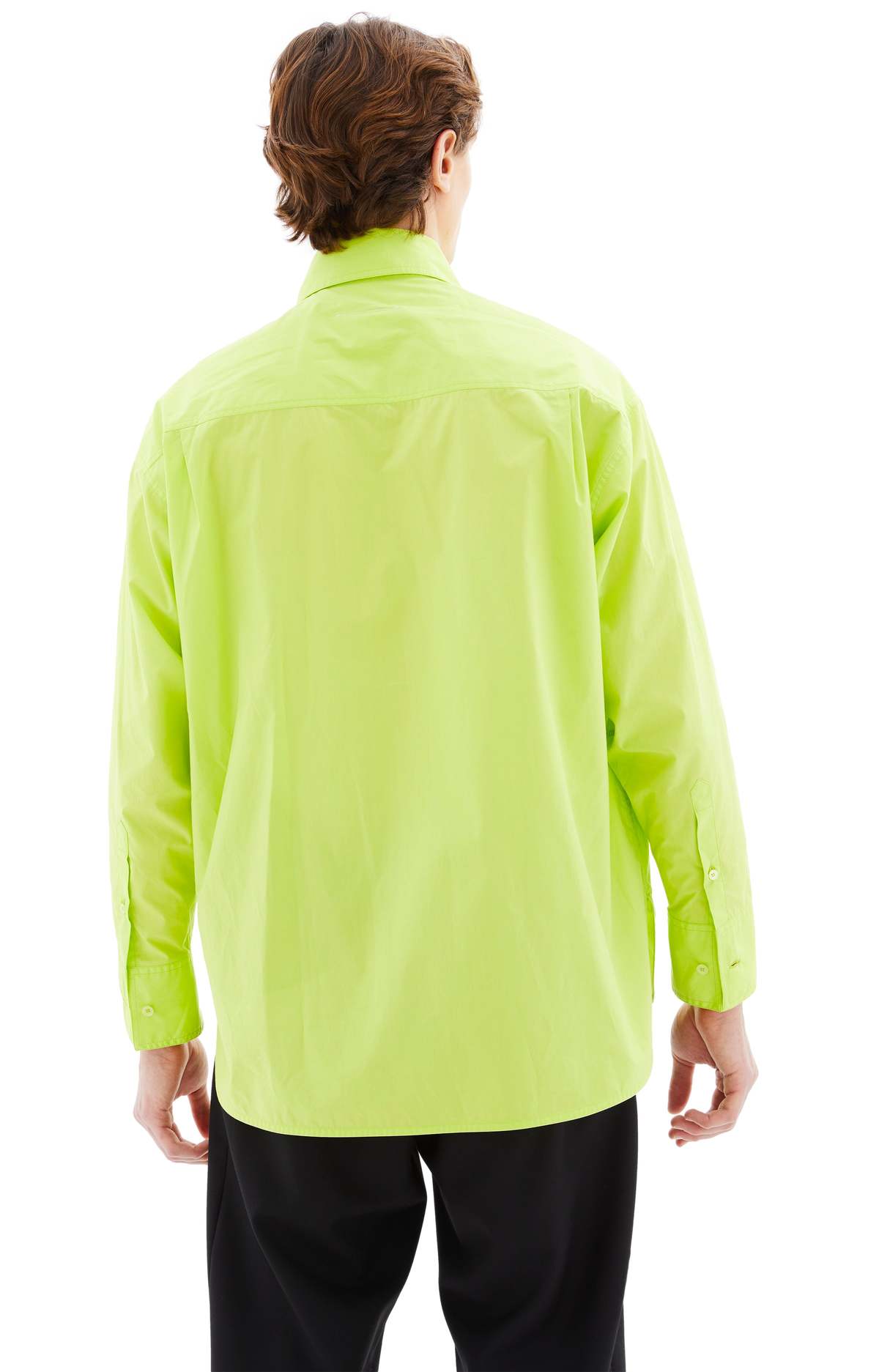 LONG-SLEEVED SHIRT NEON GREEN