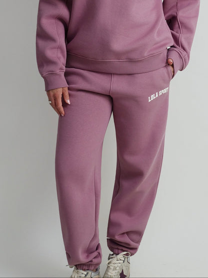 THE LOLA CLUB JAYLA PANTS MAUVE