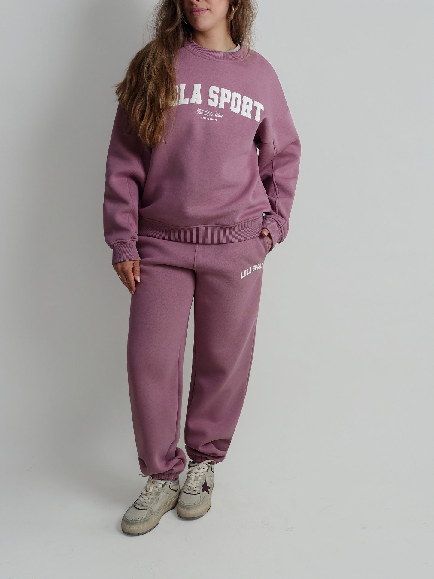 THE LOLA CLUB JAYLA PANTS MAUVE