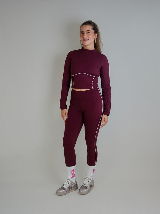 DEMI TOP CHERRY RED