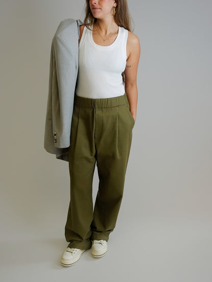 DYO UTILITY PANTS OLIVE
