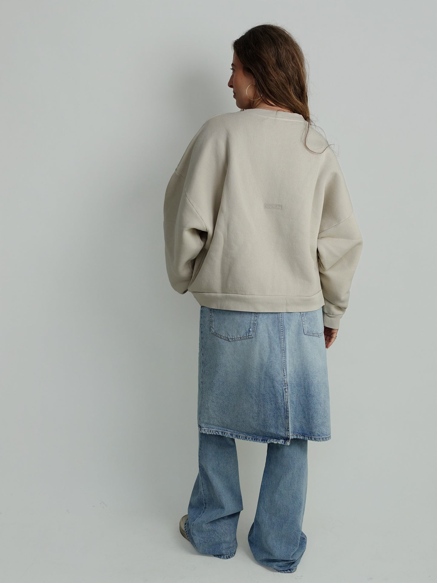 FESTER VINTAGE CREWNECK LIGHT TAUPE