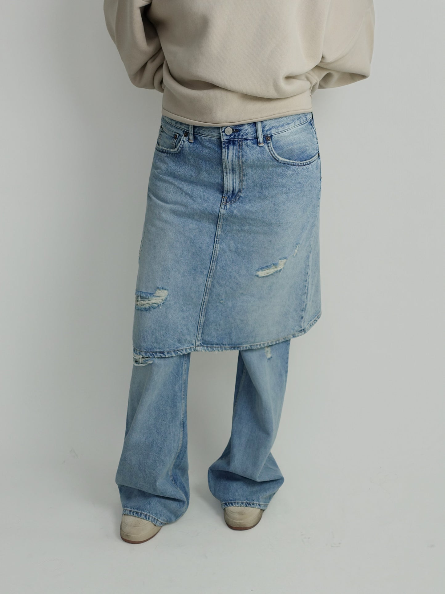 PERT LIGHT CROW TROUSER LIGHT BLUE