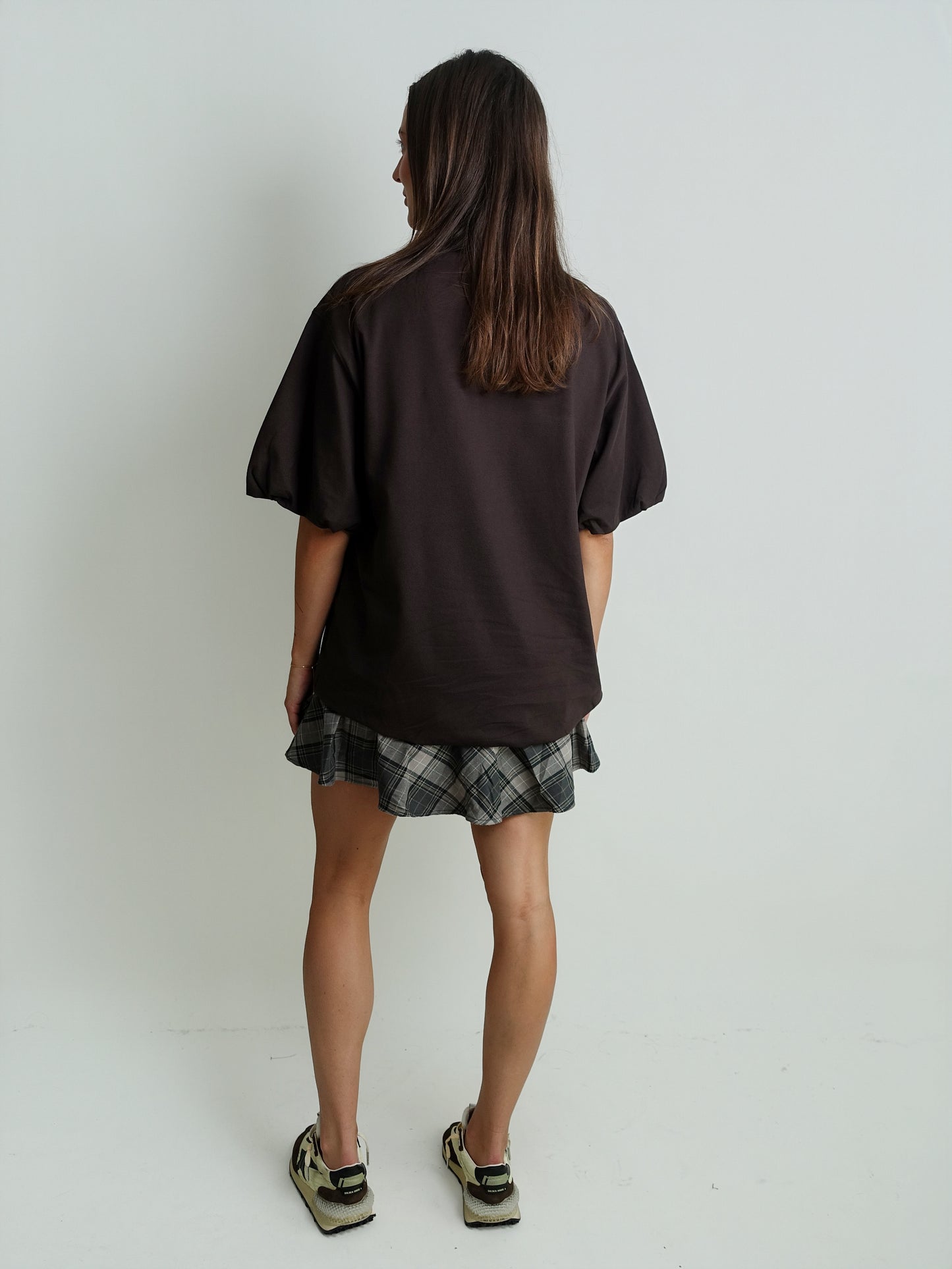 DRESS DARK BROWN