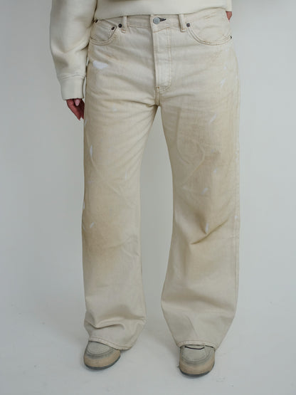 ACNE STUDIOS 2021F TRAFALGAR JEANS WHITE