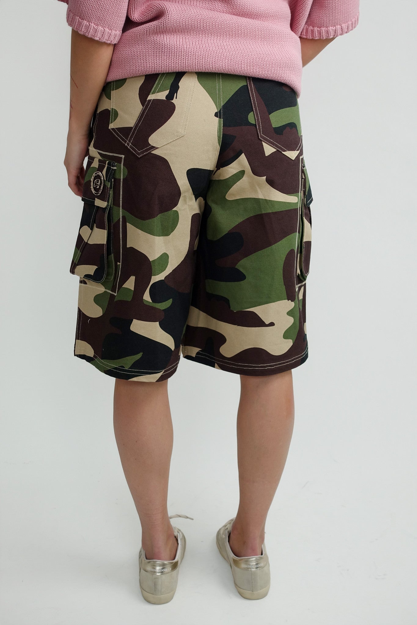 PLEASURE CLUB CAMO SHORTS CAMOUFLAGE