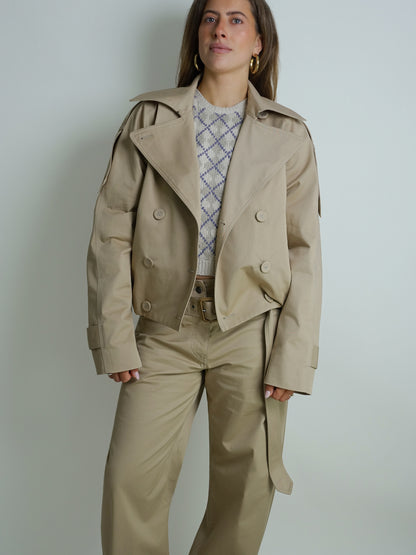 JACKET PALE BEIGE