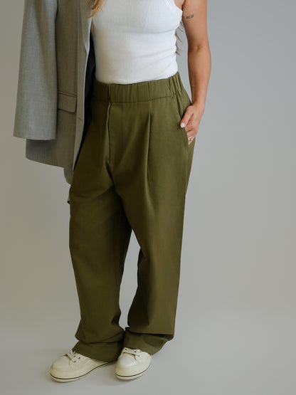 DYO UTILITY PANTS OLIVE