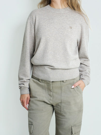 KNITWEAR GREIGE MELANGE