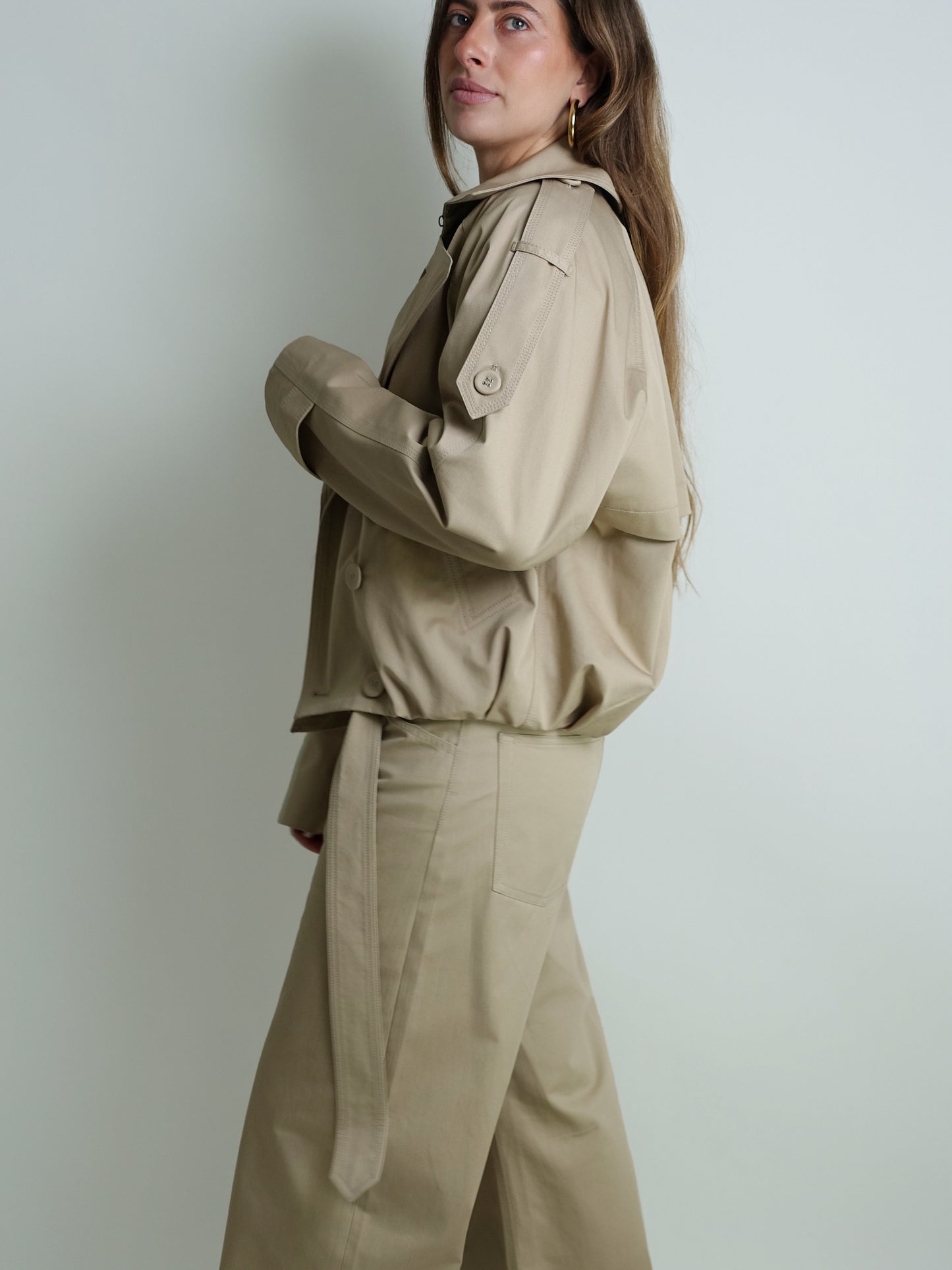 JACKET PALE BEIGE