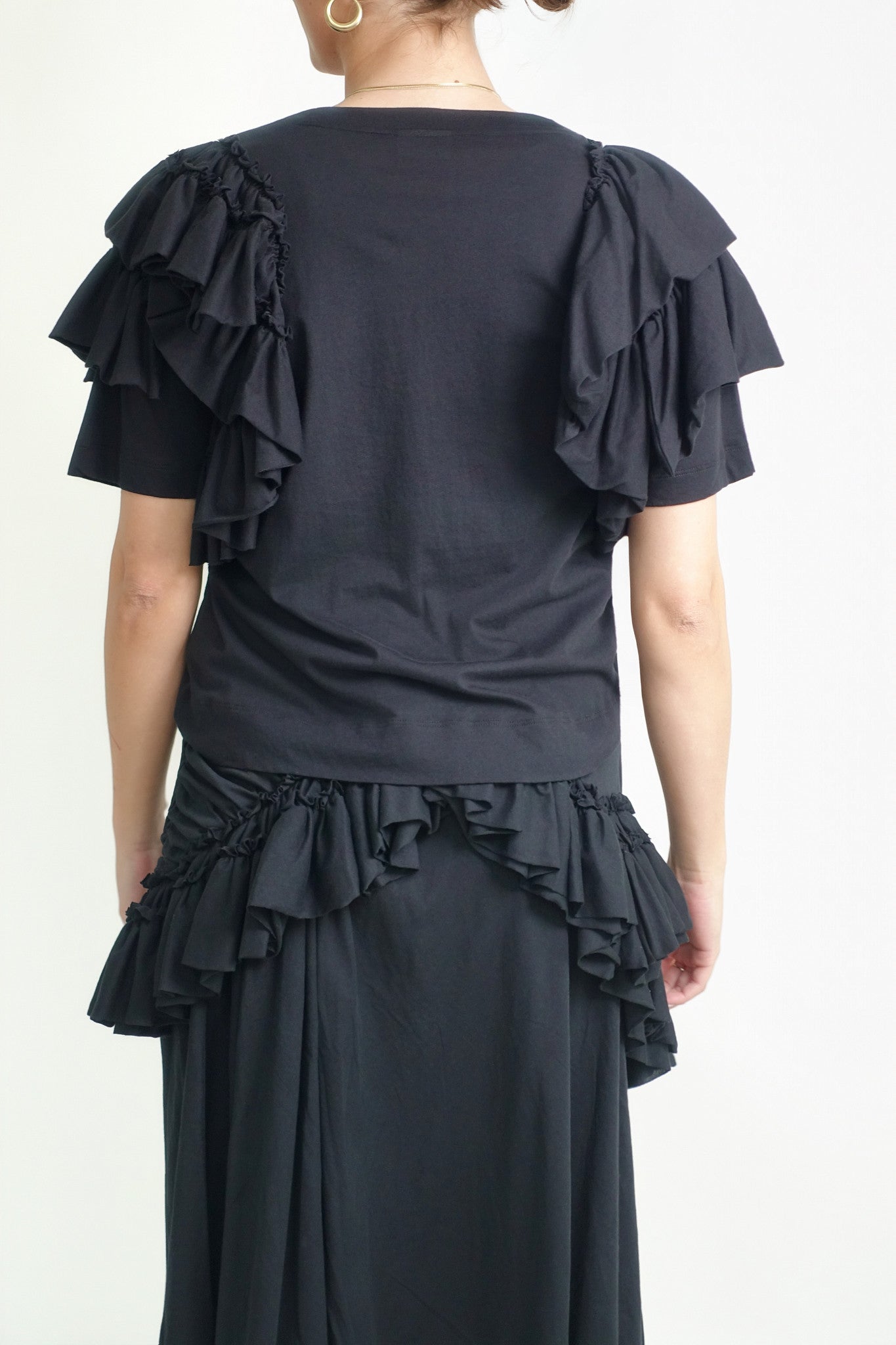 HUMEY 3606 W.K.SS.T-SHIRT BLACK