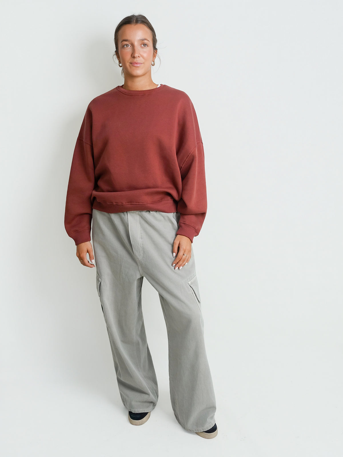 ROMEO BAGGY PANTS TWILL ELEPHANT