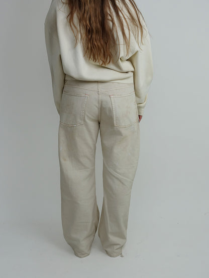 ACNE STUDIOS 2021F TRAFALGAR JEANS WHITE