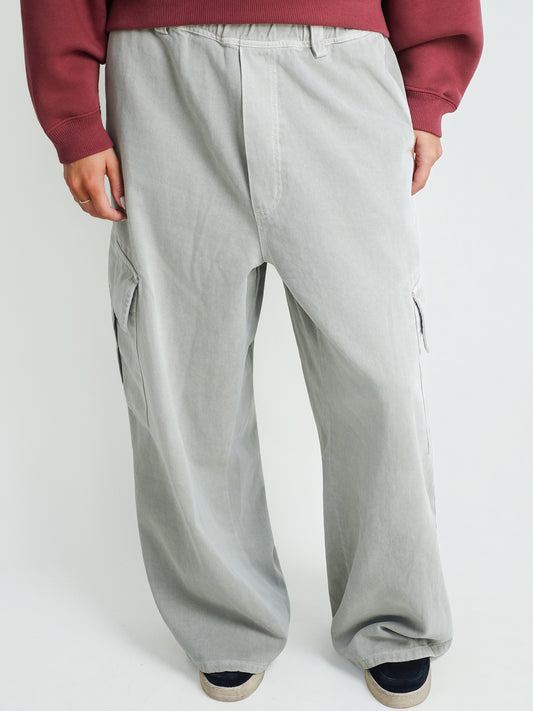 ROMEO BAGGY PANTS TWILL ELEPHANT