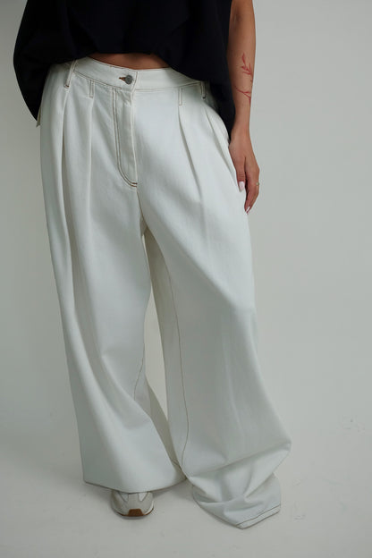 PAMPLONA PANTS OFF WHITE