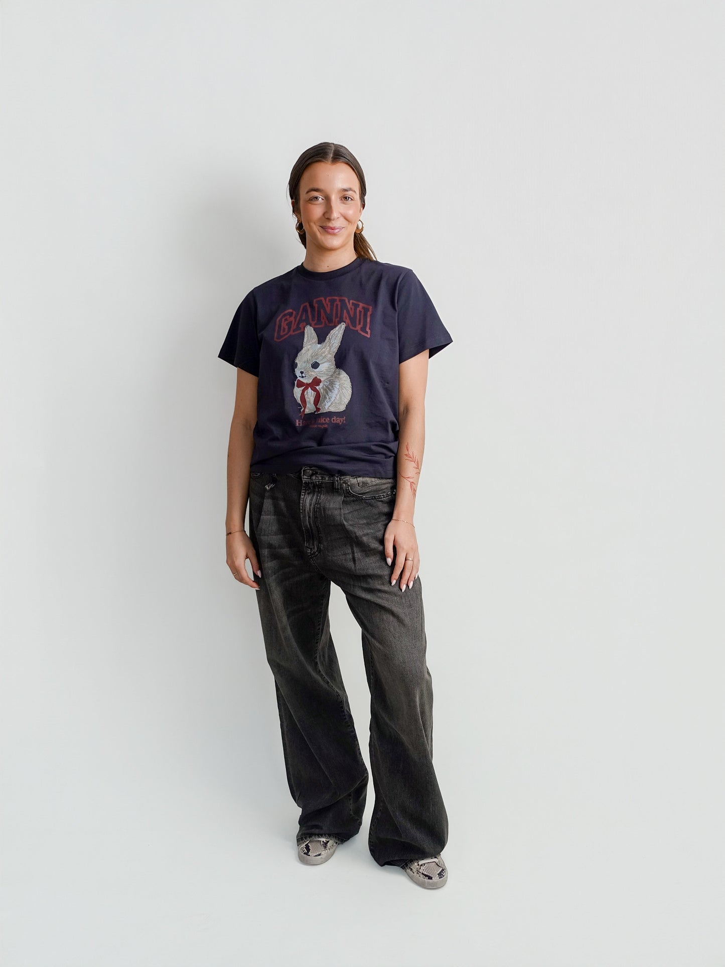 BASIC COTTON JERSEY T-SHIRT PHANTOM