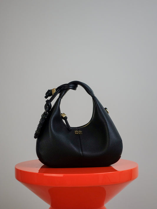 HOBO MINI GRAINED BLACK