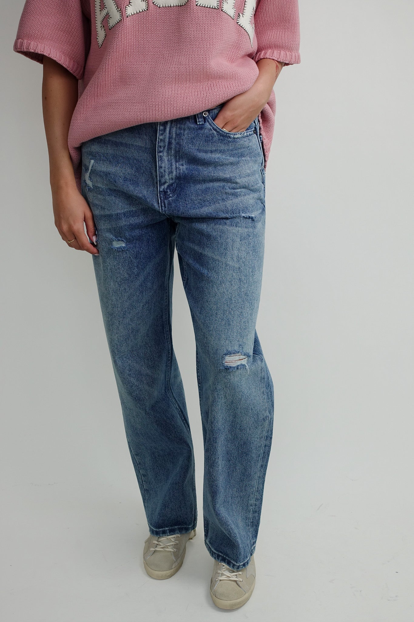 TONSURTON A LOGO JEANS WASHED